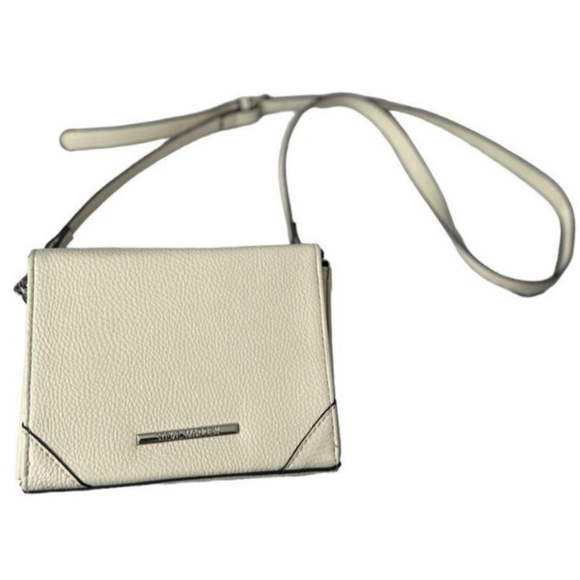 😺STEVE MADDEN BBOXY Crossbody in Black & Cream purse bag - Picture 4 of 15